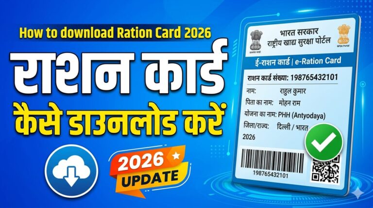 How to Download ration card Online