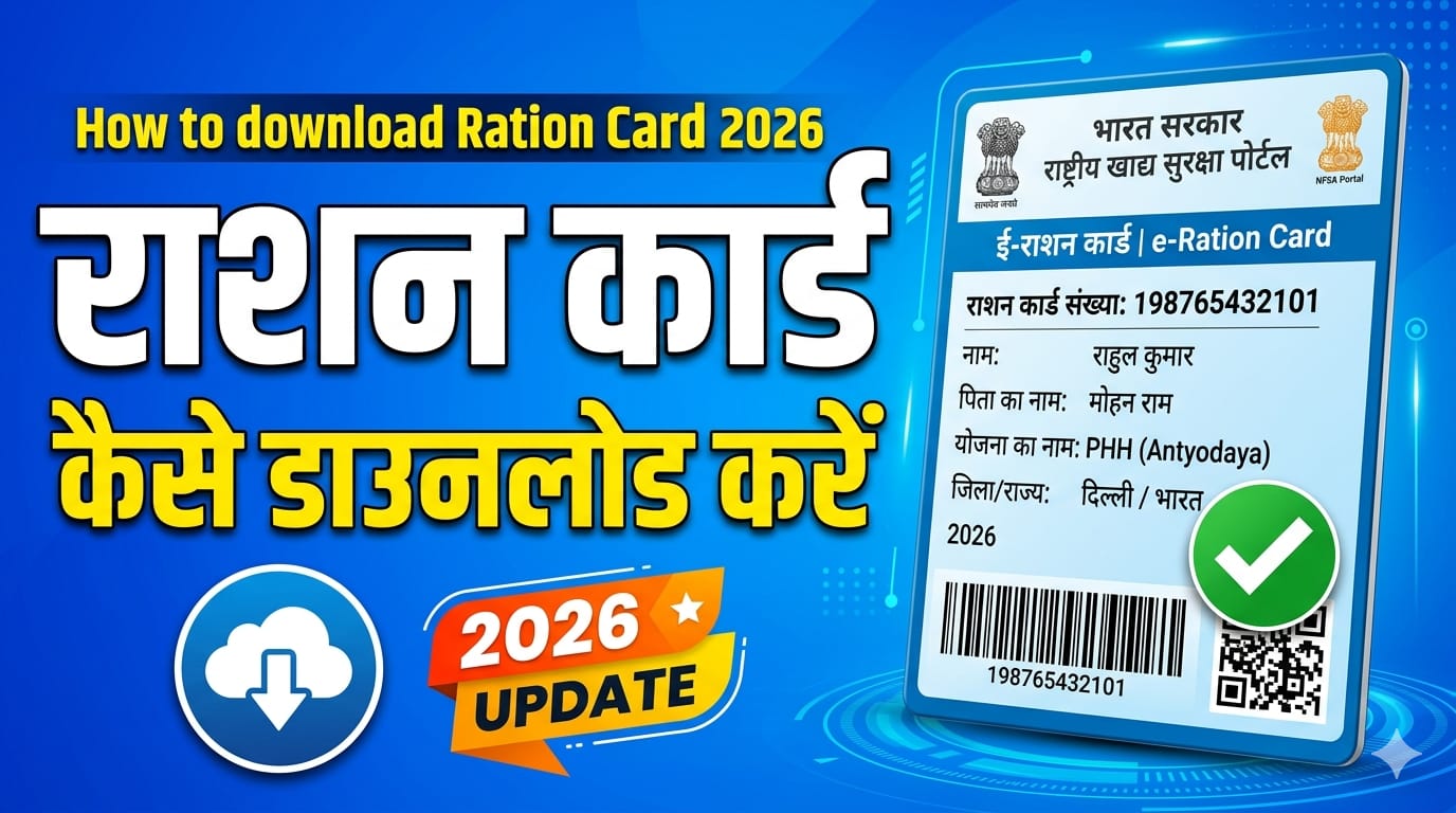 How to Download ration card Online